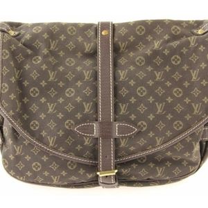 Louis Vuitton Samur Mini Lin Canvas Bag